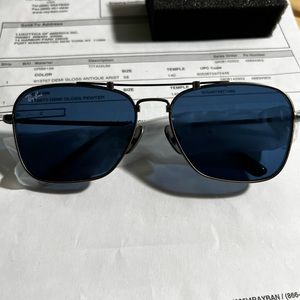 Ray Ban Caravan Titanium Demi Gloss Pewter